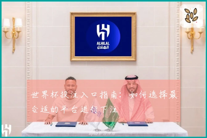 世界杯投注入口指南：如何选择最合适的平台进行下注