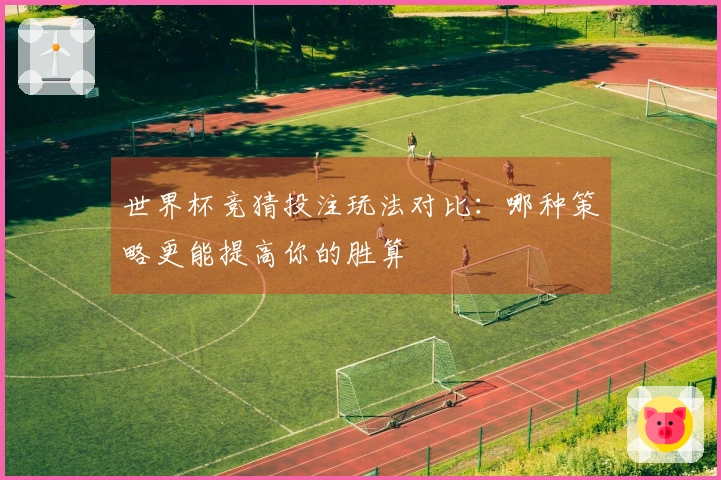 世界杯竞猜投注玩法对比：哪种策略更能提高你的胜算